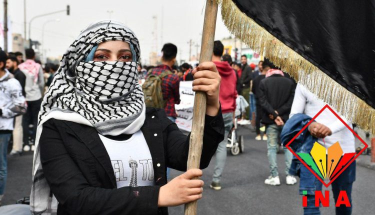 تظاهرات الناصرية تصوير اسعد النيازي